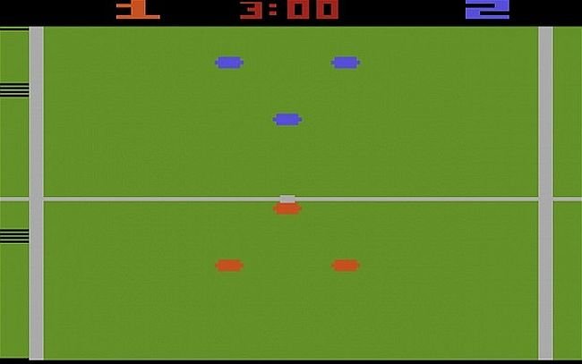 Quase quarentão!. Os jogos de futebol para console…