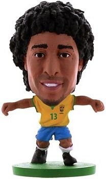 Mini Craque Soccerstarz - Dante, Ramires E Jô - Brasil