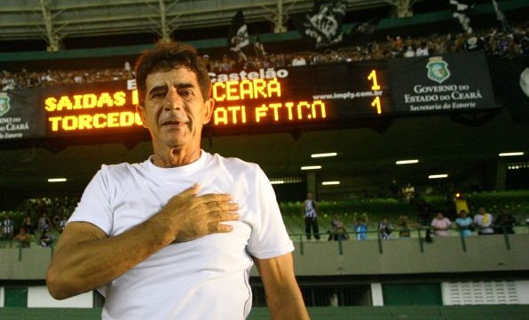 Dimas Filgueiras é o 5º técnico com mais jogos por um clube do país, 506 pelo Ceará (Foto: Fco Fontenele, O Povo)