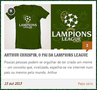 Arthur-Chrispin-pai-da-Lampions-League