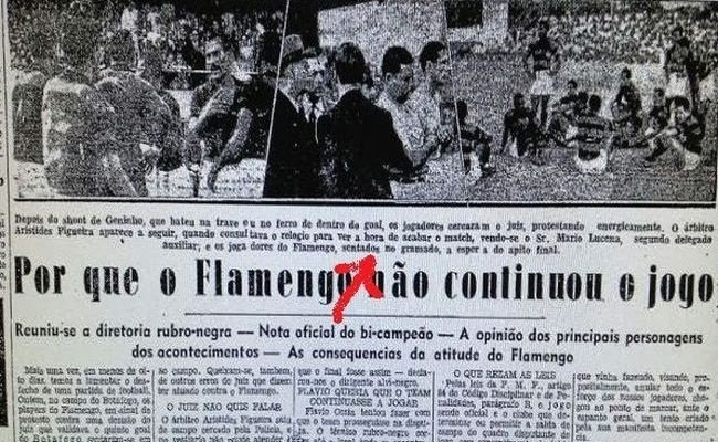 O Jogo do Senta, duelo folclórico entre Botafogo e Flamengo de 1944, virou samba (Foto: Divulgação) O Jogo do Senta, duelo folclórico entre Botafogo e Flamengo de 1944, virou samba (Foto: Divulgação)