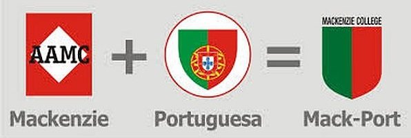 Na junção temporária da Portuguesa com o Mackenzie, surgiu o Mack-Port (Foto: Última Divisão) Na junção temporária da Portuguesa com o Mackenzie, surgiu o Mack-Port (Foto: Última Divisão)