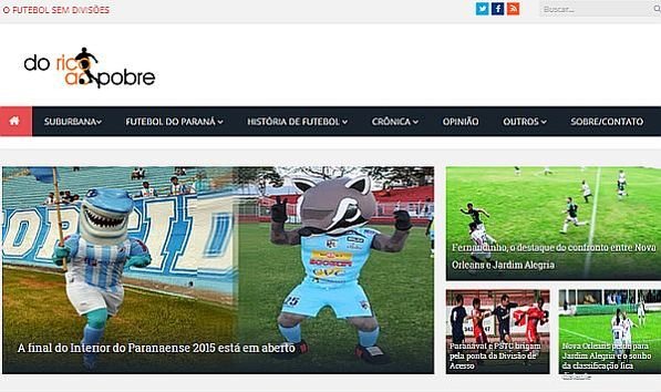 A cobertura foca no futebol amador de Curitiba e dos times do interior do Paraná