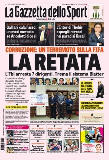 Italia-La-Gazzetta-dello-Sport-Roma-Italia