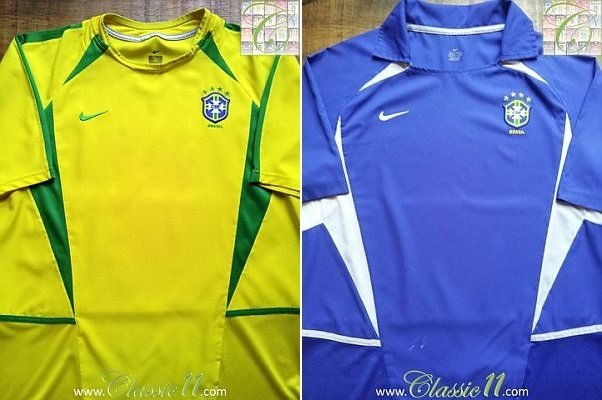 camisa azul brasil 2002