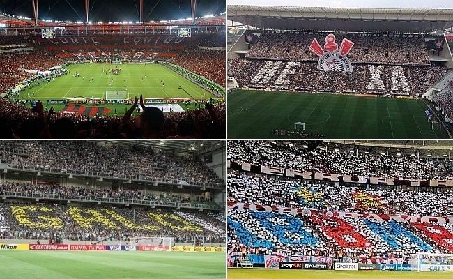 Flamengo, Corinthians, Atlético-MG e Bahia: melhores médias de público na história do Brasileirão (Foto: Reprodução)
