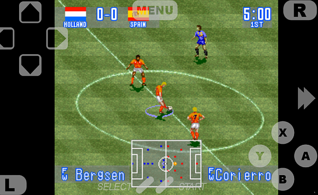 Jogue o game SuperStar Soccer no celular