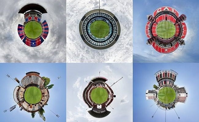 Gabriel Uchida fez uma série de registros fantásticos de 16 estádios da Argentina (Foto: Divulgação)