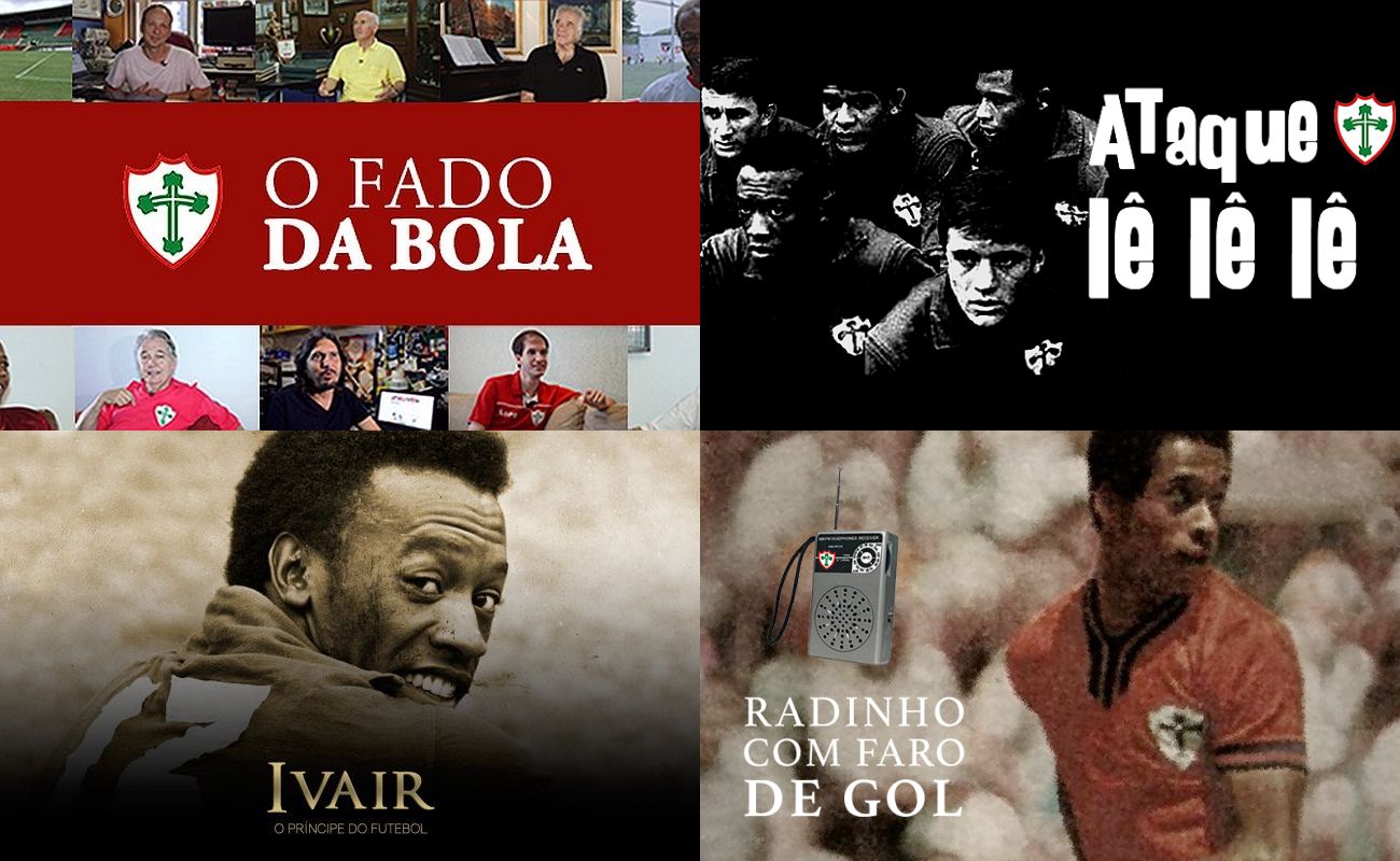 O Acervo da Bola já lançou quatro documentários sobre personagens da Portuguesa (Foto: Divulgação)