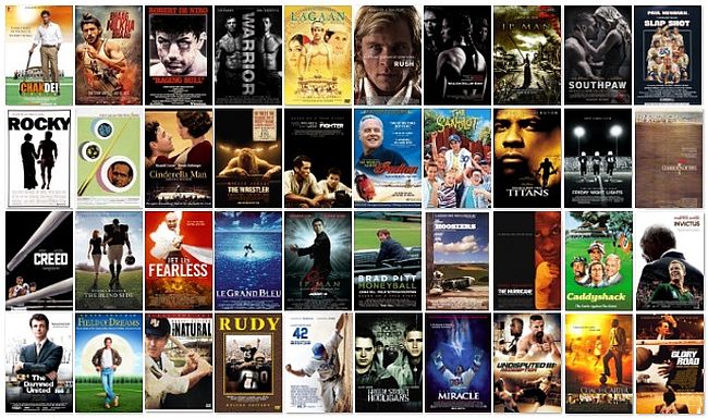 O site IMDB rankeia os melhores filmes sobre esportes, a partir de notas dos cinéfilos (Foto: Reprodução)