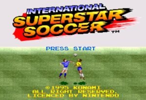 Allejo (dir) era disparado o melhor jogador do game SuperStar Soccer, de 1995, do Super Nintendo (Foto: Reprodução)