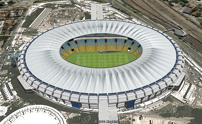 Visite em 3D estádios da Copa de 2014