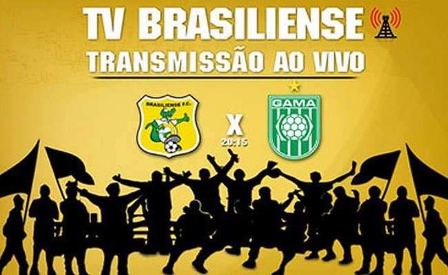 Brasiliense exibe todos seus jogos no site