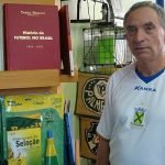 José Reinaldo Pontes é proprietário da Livraria Pontes, de Campinas-SP, que possui o maior acervo de livros sobre futebol à venda no país (Foto: Acervo pessoal)