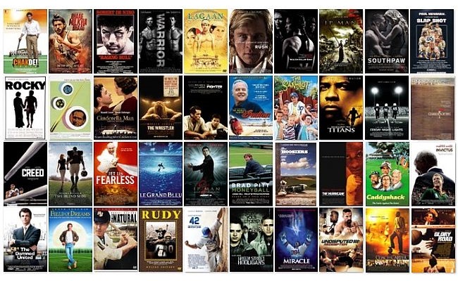 101 melhores filmes de esportes, segundo o IMDB