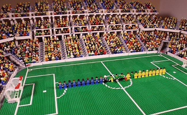 Veja jogos da Euro 2016 com peças de Lego