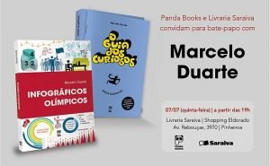 Marcelo Duarte lançou dois livros com curiosidades sobre os Jogos Olímpicos (Foto: Divulgação)