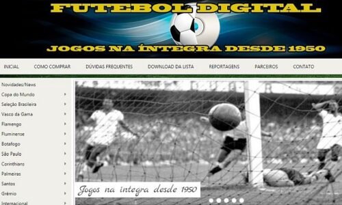 Um guia de sites que vendem DVDs com jogos de futebol históricos