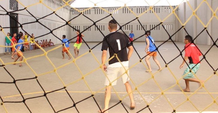 #FutebolAtrásDasGrades #2 – Presídio do Ceará promove torneio de futebol para socialização de presos