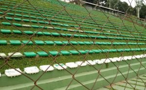 O ecoestádio é exemplo de respeito a natureza (Foto: Rafael Luis Azevedo/Verminosos por Futebol)