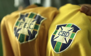 Primeiro escudo do Floresta foi inspirado no emblema da CBD (Foto: Reprodução Itaú)