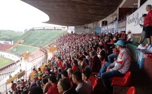 O Verminosos por Futebol deu sorte de ainda ver jogo (Foto: Rafael Luis Azevedo/Verminosos por Futebol)