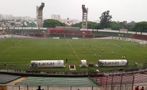 O Verminosos por Futebol deu sorte de ainda ver jogo (Foto: Rafael Luis Azevedo/Verminosos por Futebol)