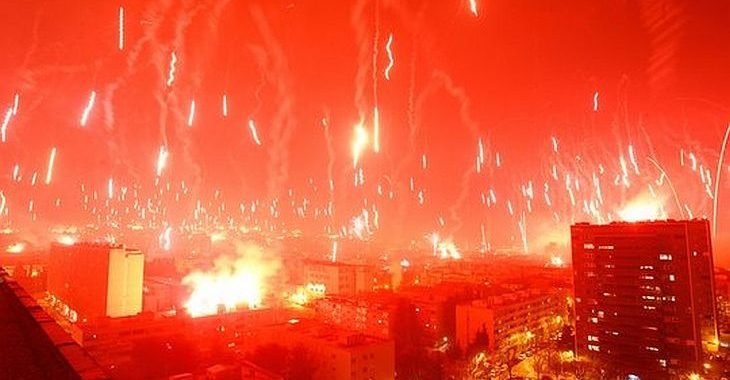 O dia em que a torcida do Hadjuk Split promoveu um “Armagedon”