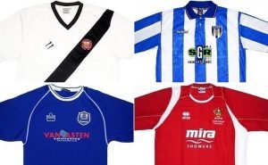 Confira camisas de 22 times da 2ª a 5ª divisões da Inglaterra (Foto: Divulgação)