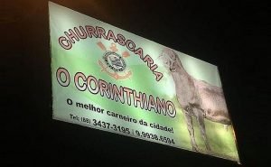 A churrascaria O Corinthiano é conhecida em Tauá (Foto: Juliano de Medeiros)