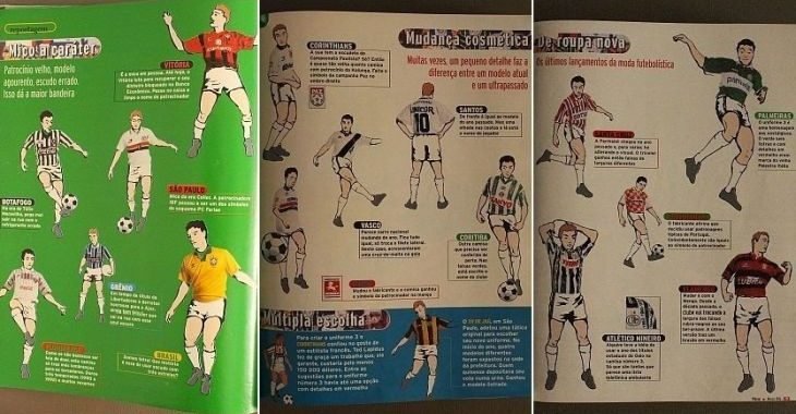 Nos anos 90, mudanças de camisas a cada temporada não eram bem vistas por todos