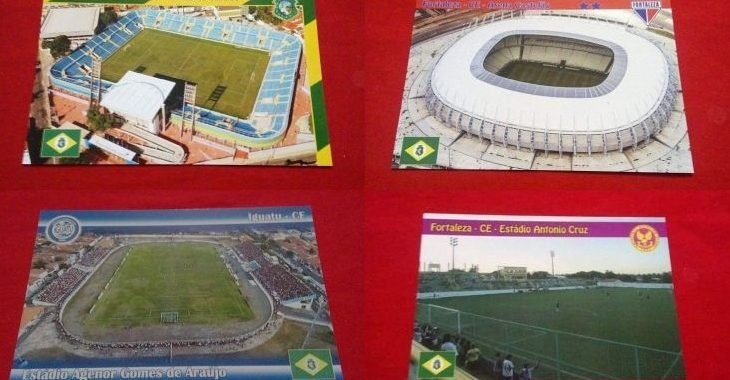 Você gosta de colecionar cartões postais de estádios? Você não está sozinho!
