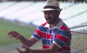 O poeta Braulio Bessa já participou de campanhas do clube (Foto: Reprodução)