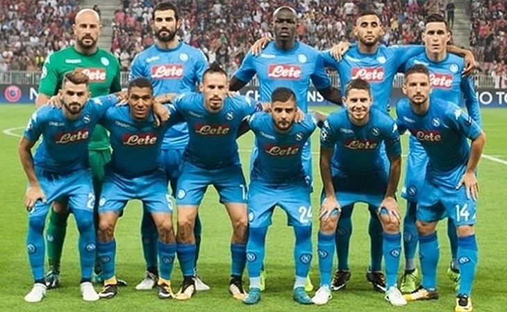 O Napoli está em sua 3ª Champions League consecutiva e vem fazendo uma boa campanha (Foto: Reprodução)