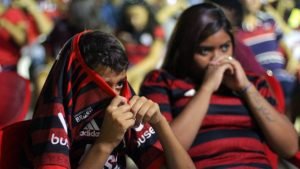 O Verminosos acompanhou a final da Libertadores em Flamengo (Foto: Rafael Luis Azevedo/Verminosos por Futebol)