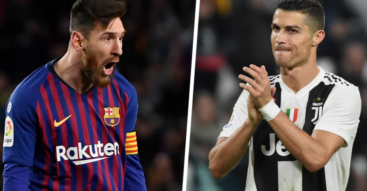 Cristiano Ronaldo e Messi quebraram todos os limites no ranking de gols da Champions