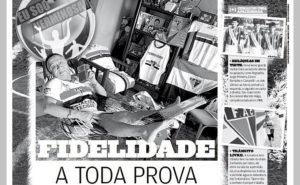 Dona Ivone chegava a viajar a jogos no carro do presidente do Ferroviário (Foto: Reprodução O Povo)