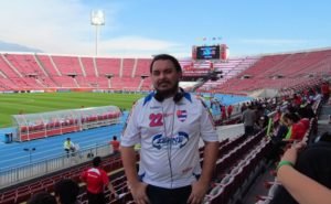 Fernando é um corintiano de origem que hoje torce pelo Nacional da Barra Funda (Foto: Acervo pessoal)