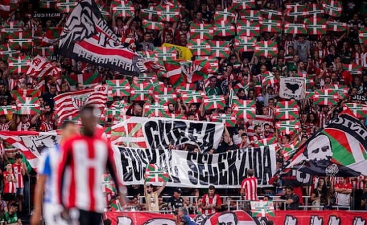 O Athletic de Bilbao é um dos raros clubes que restringem atletas de uma região (Foto: Reprodução)
