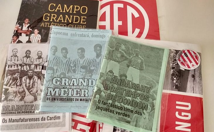 O Deriva já lançou fanzines sobre Bangu e Campo Grande, além de clubes extintos (Foto: Divulgação)