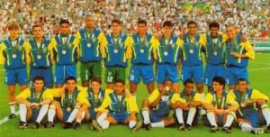 Brasil conquistou o bronze em 1996, batendo na trave pela 3ª vez (Foto: CBF)
