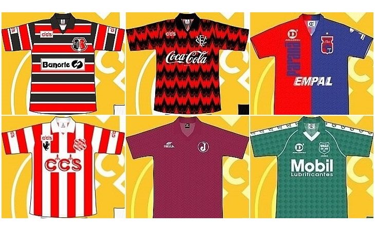A Série B de 1992 contou com uniformes clássicos dos participantes (Foto: Ramr LaPalma)