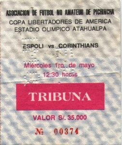 01-05-1996 - Espoli-EQU 1x3 Corinthians - Libertadores