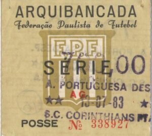 13-07-1983 - Portuguesa 1x2 Corinthians - Paulista