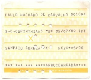 23-07-1989 - Corinthians 1x0 Sampaio Correa-MA - Copa do Brasil