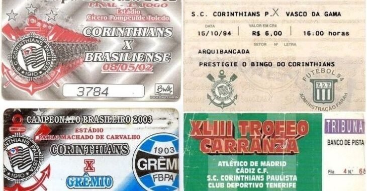 Corintiano busca digitalizar ingressos de todos os jogos na história do Timão