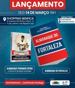O Almanaque do Fortaleza será lançado ao lado de outro livro de José Renato (Foto: Divulgação)