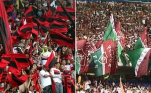 Um dos mais célebres derbies do mundo: Flamengo x Fluminense (Foto: Reprodução)