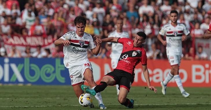Atlético-GO e São Paulo começam a decidir vaga na final da “Sula”