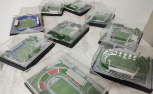 Cada maquete mede um tamanho mil vezes menor que o original (Foto: Divulgação)